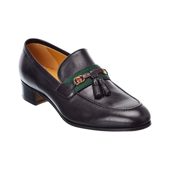 Gucci Other - Gucci Interlocking G Tassel Leather Loafer